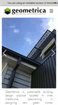 Mobile Screenshot of geometrica.com.au